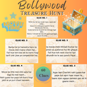 Bollywood Treasure Hunt