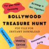 Occassions to play Bollywood Treasure Hunt