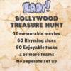 What you get in Bollywood Treasure Hunt