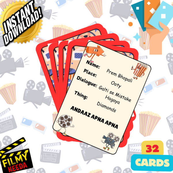 Bollywood Game - Instant Download