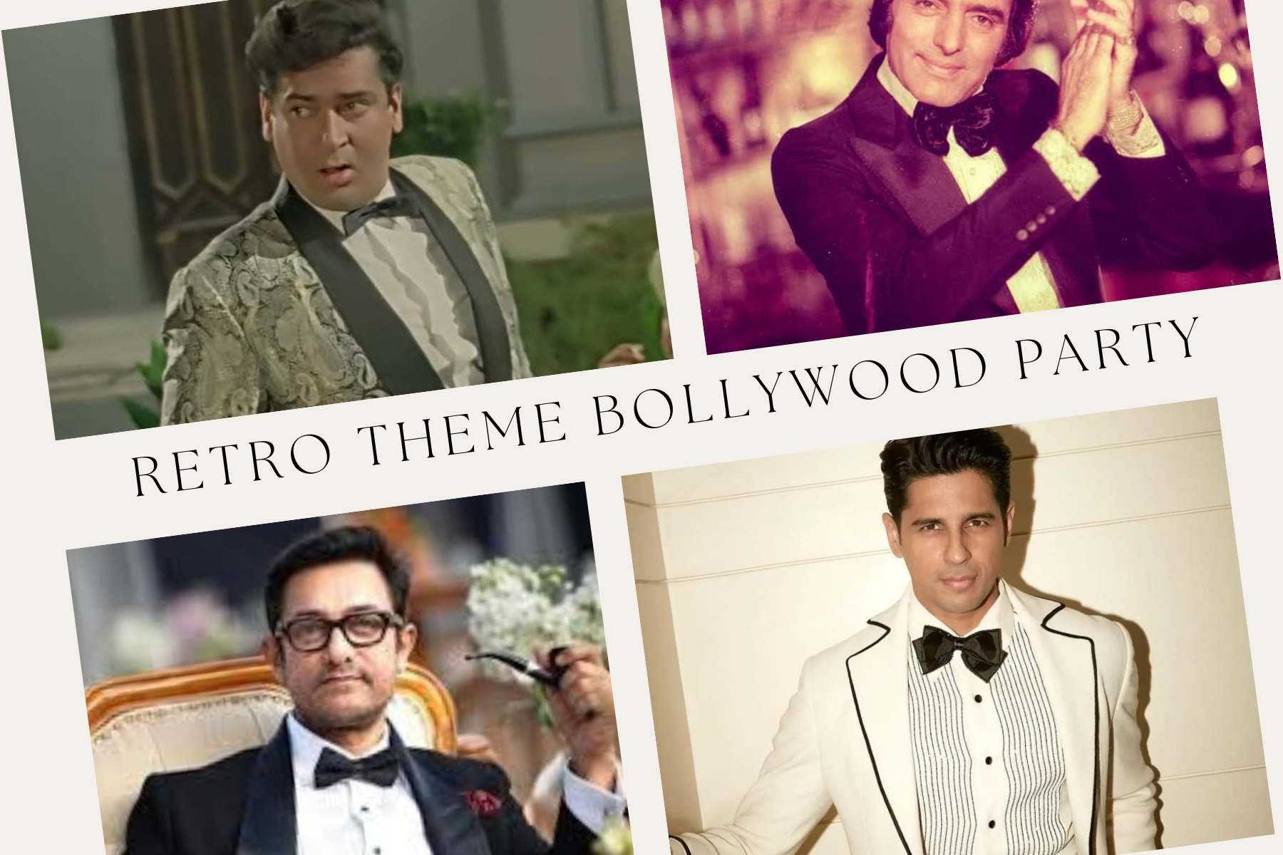 Bollywood Retro Look for Men