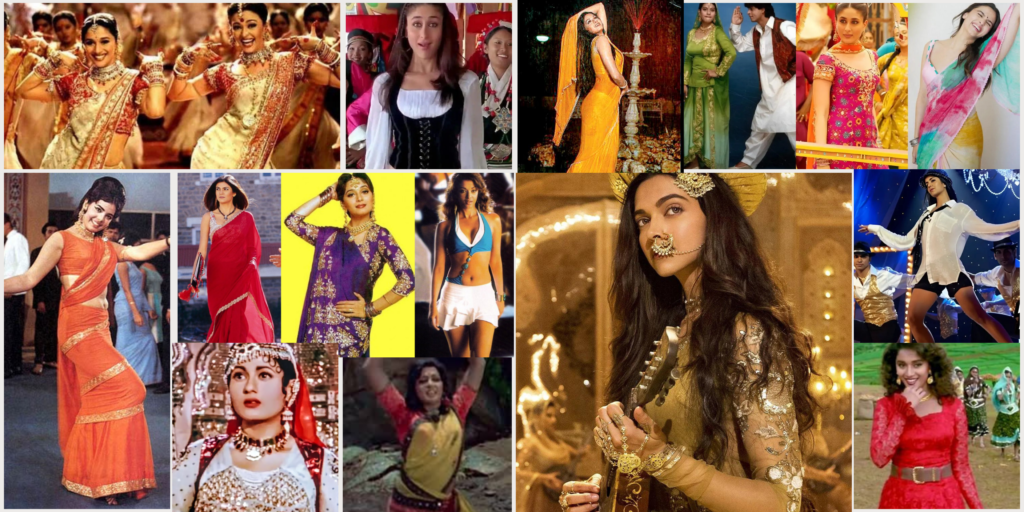 Bollywood Iconic Female Costumes