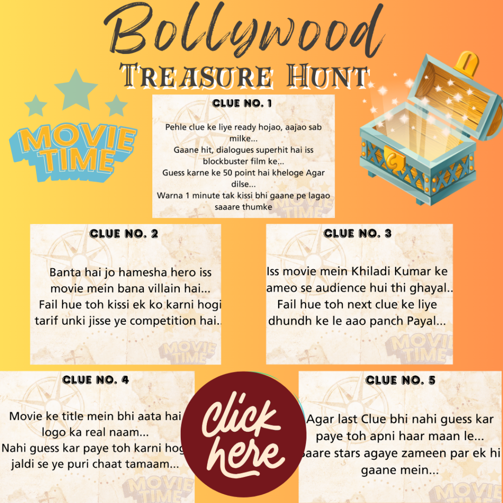 Bollywood Treasure Hunt Game